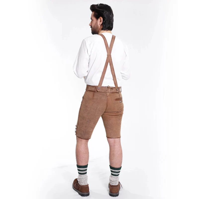 Kurze Lederhose Herren für Volksfest & Alm