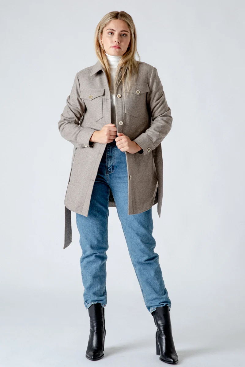 Gottseidank Loden-Overshirt Filippa Rahm