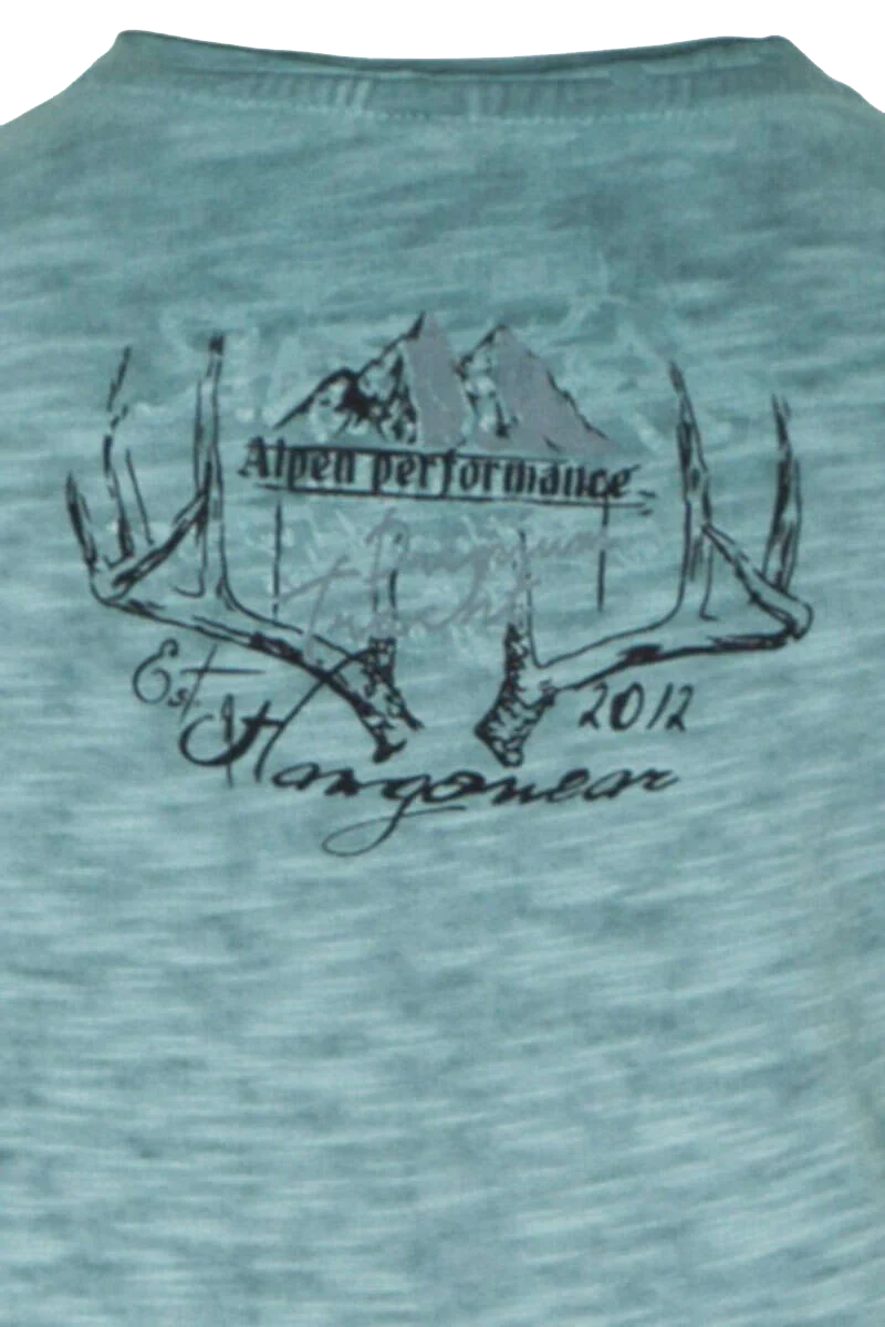 Kinder Trachten-T-Shirt 'downhill'