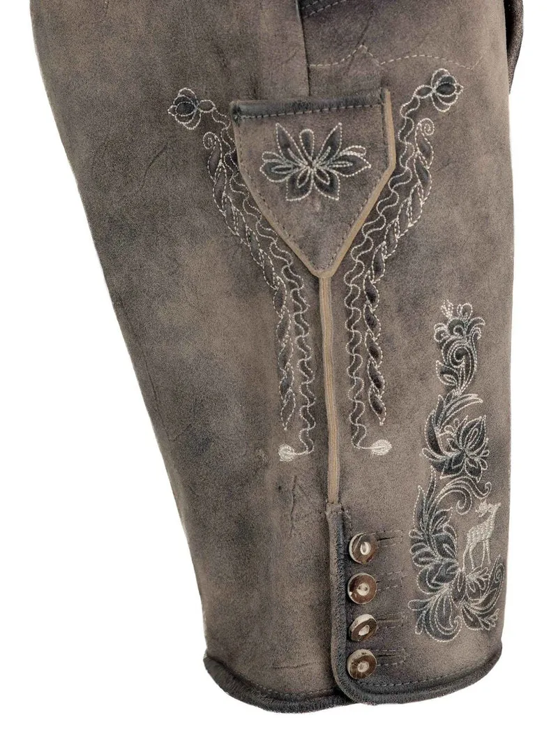 Bayerische Lederhose Herren im traditionellen Stil