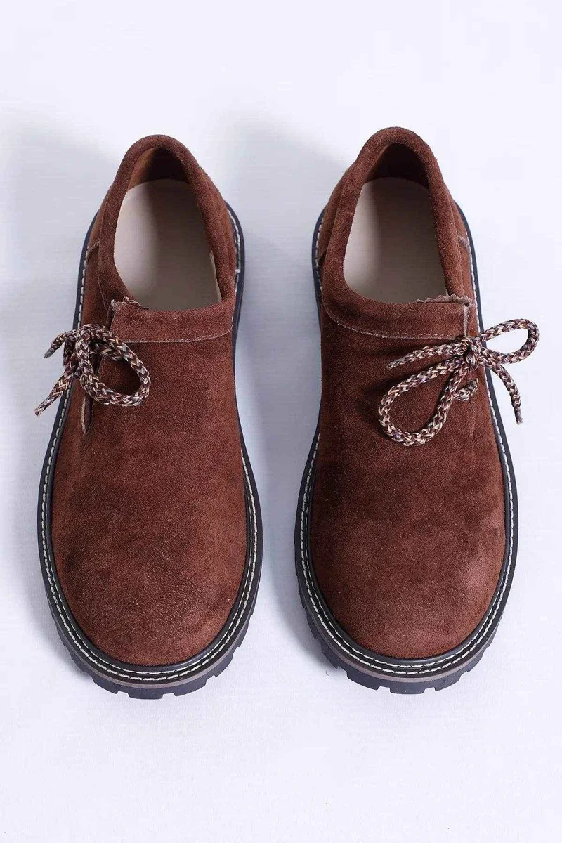 Leder Trachtenschuhe Herren im bayerischen Stil