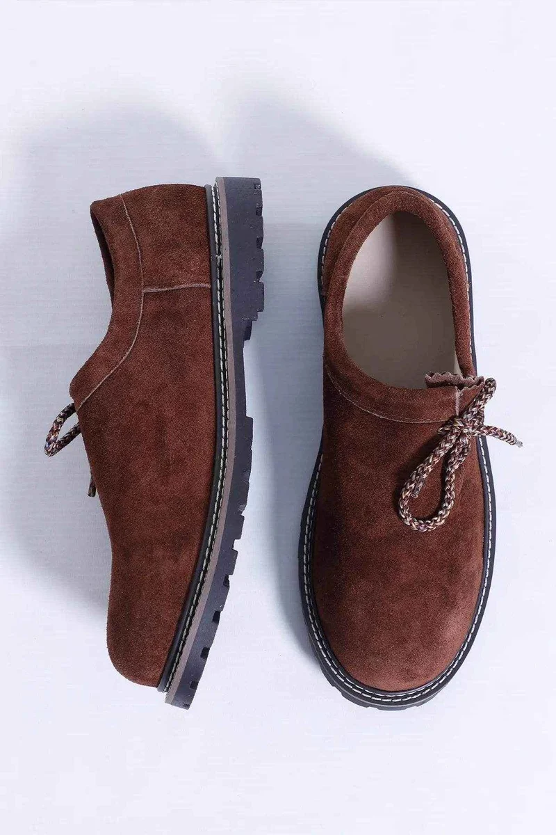 Leder Trachtenschuhe Herren im bayerischen Stil