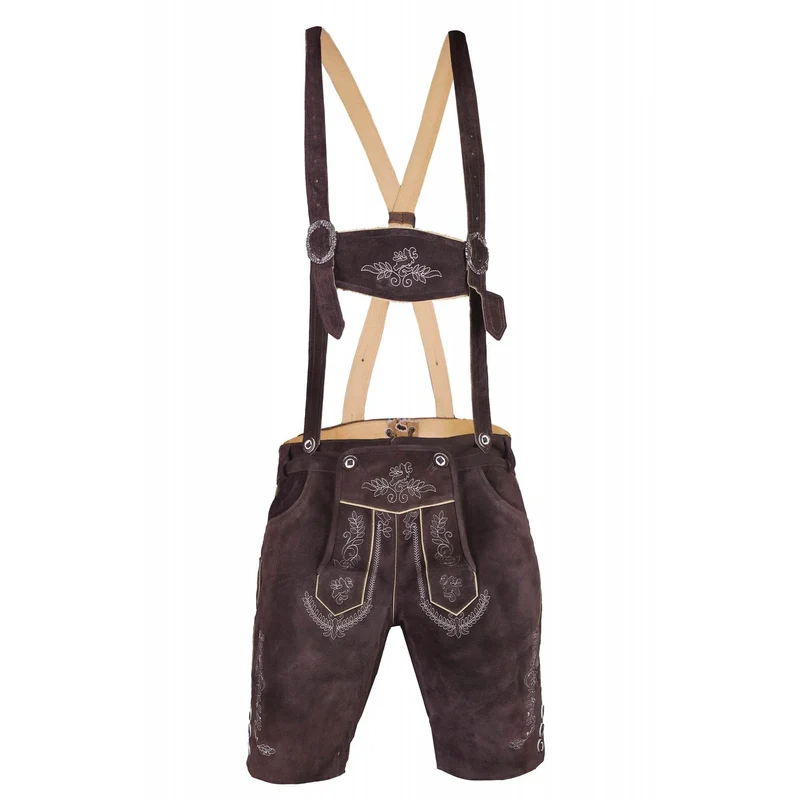 Bayerische Männerlederhose mit Heimatstil