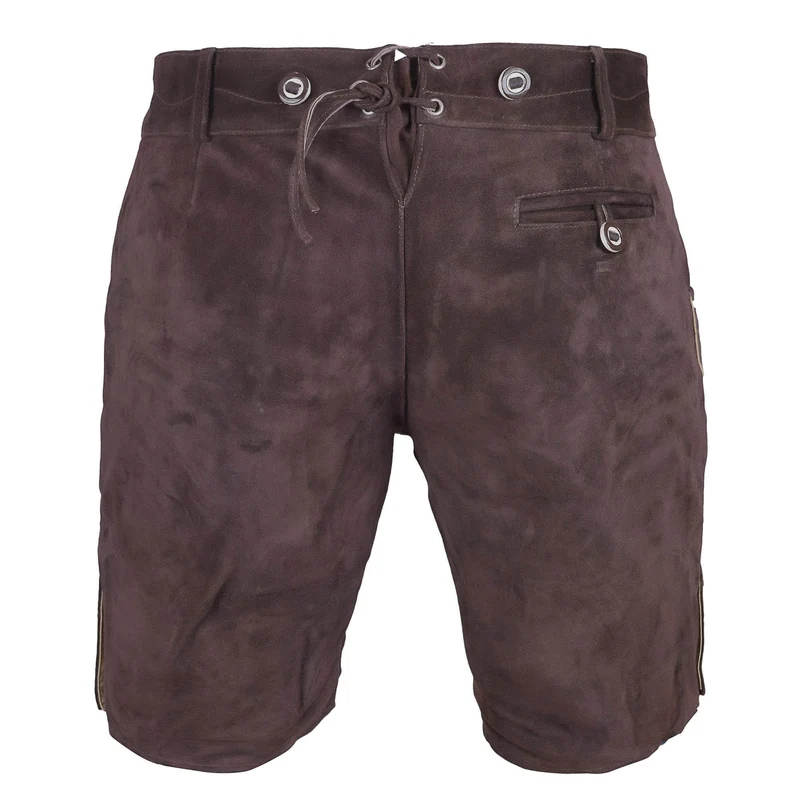 Bayerische Männerlederhose mit Heimatstil
