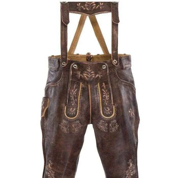 Authentische Alpen Lederhose Herren