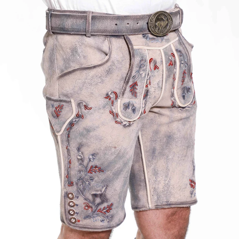 Kurze Lederhose Herren für Maibaumfest