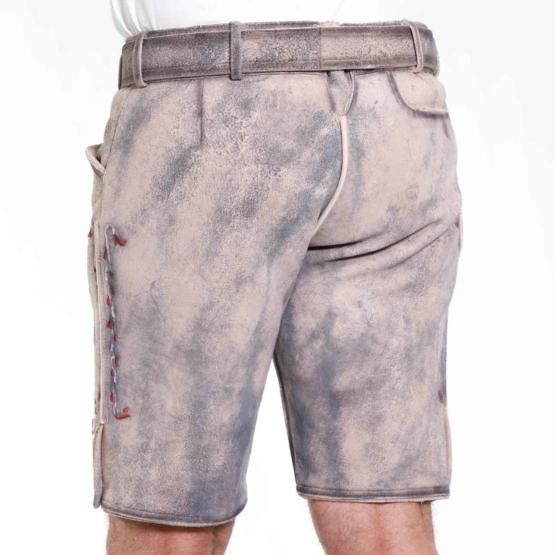 Kurze Lederhose Herren für Maibaumfest