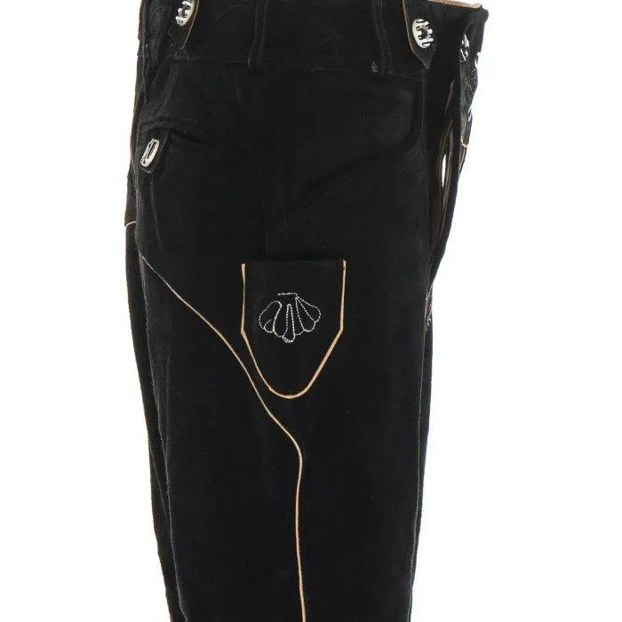 Alpenländische Lederhose Herren mit Charakter
