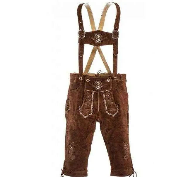 Loden & Leder Männerhose im Brauchtumsstil