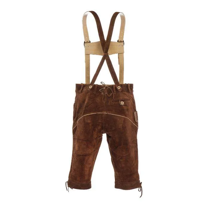 Loden & Leder Männerhose im Brauchtumsstil