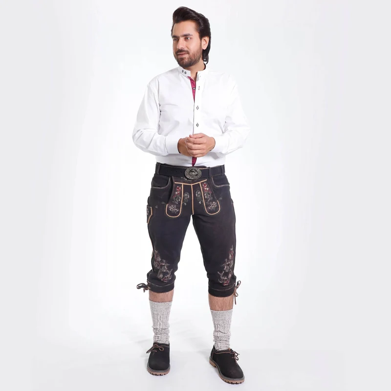 Herren Trachten Bundhosen für Oktoberfest