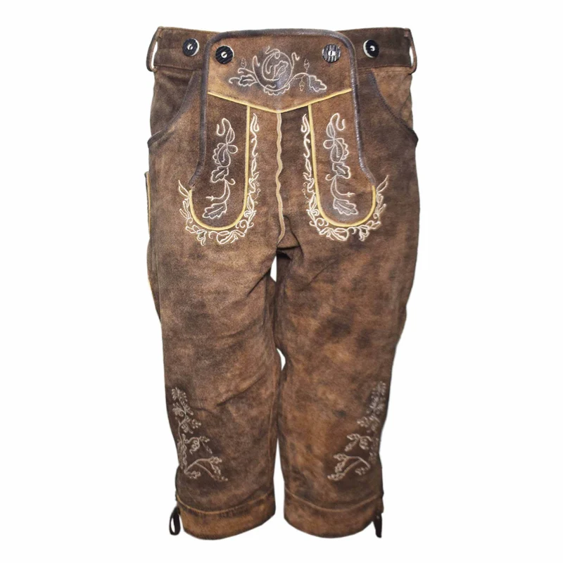 Hirschgeweih Stickerei Trachtenhose für Männer