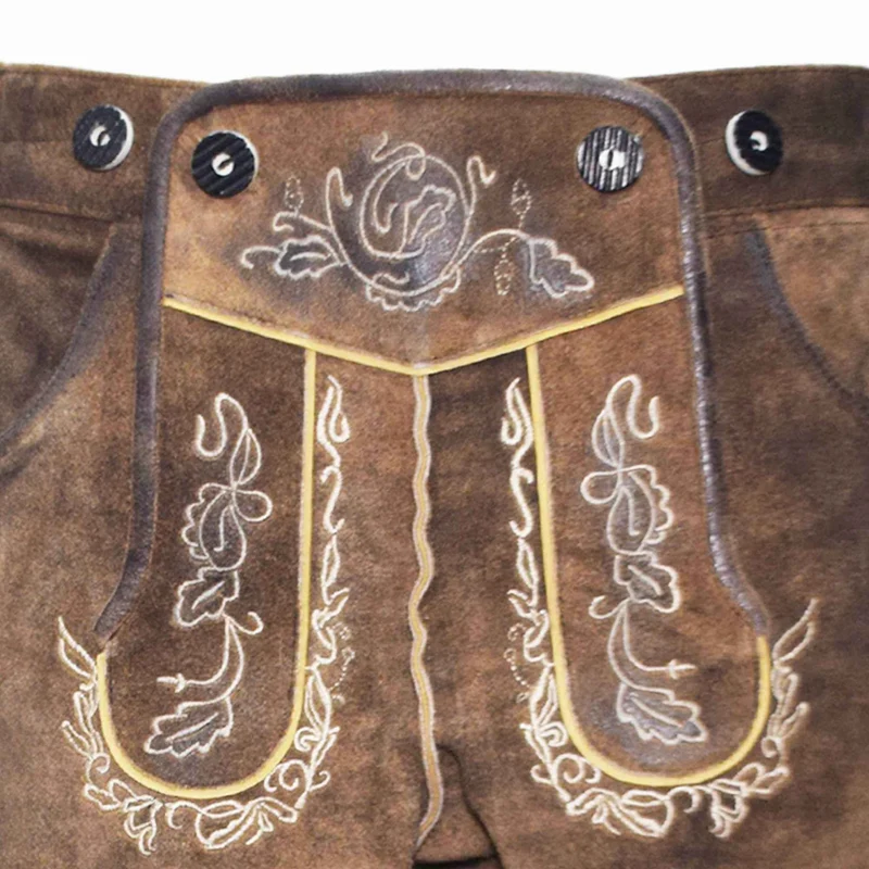 Hirschgeweih Stickerei Trachtenhose für Männer