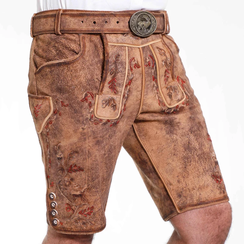 Bayerische Kurztrachtenhose Herren mit Latz