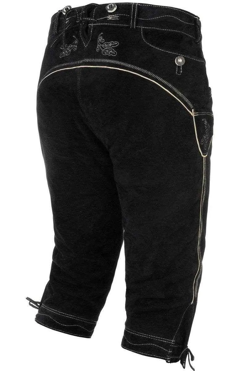 Zünftige Lederbundhose Herren traditionell