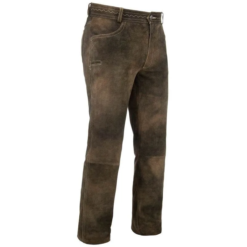 Bayerische Trachtenlederhose Herren Oktoberfest
