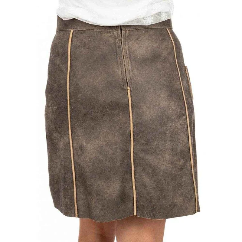 Bayerischer Lederhosenrock mit traditioneller Stickerei