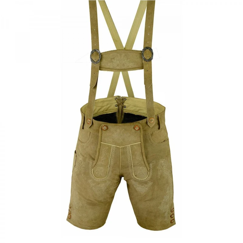 Edle Trachtenlederhose Herren mit Hornknöpfen