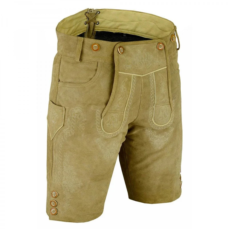 Edle Trachtenlederhose Herren mit Hornknöpfen