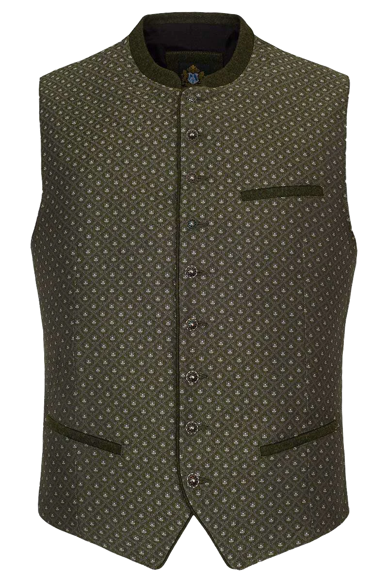 Trachtenweste Stretchrücken Slim Fit
