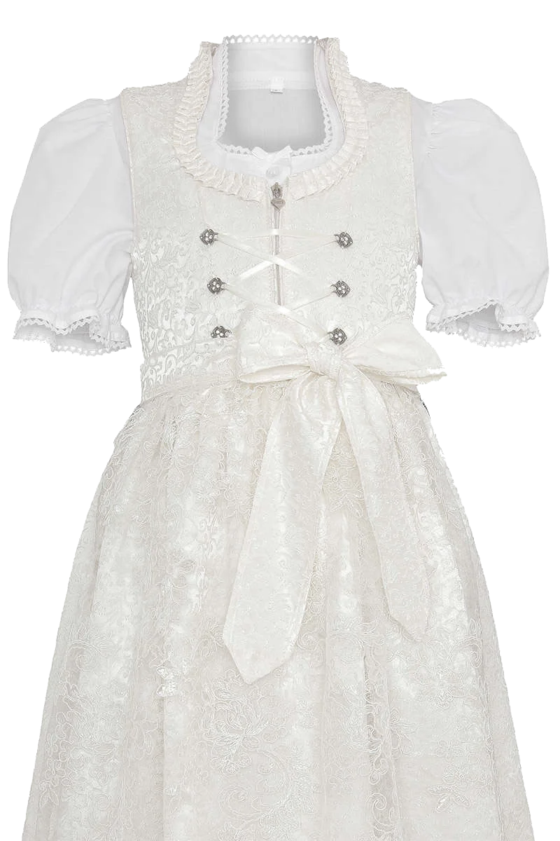 Kinderdirndl mit Bluse für Blumenmädchen