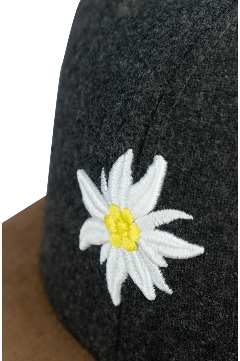 Cap 'Edelweiß Klassik Wildleder'