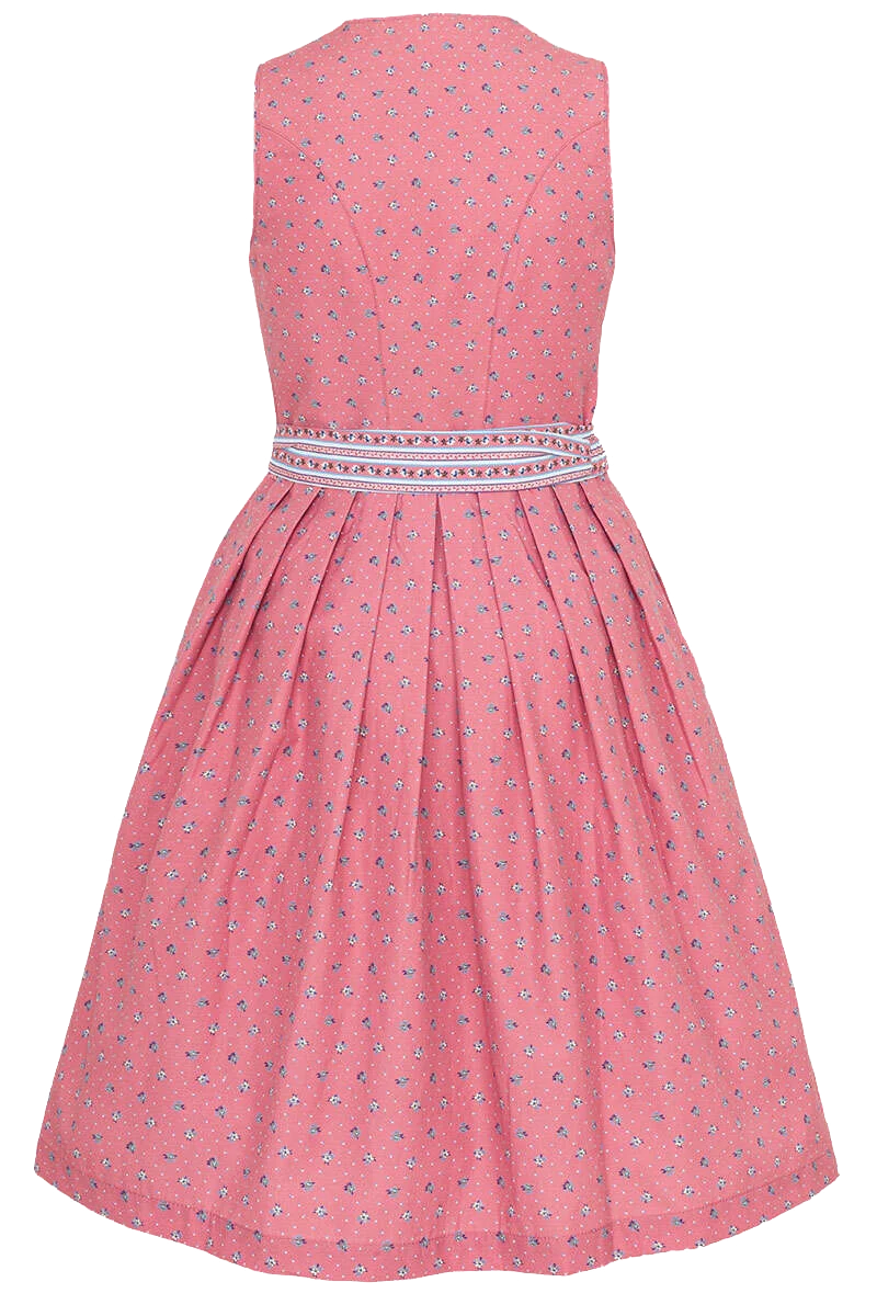 Wasch-Dirndl hochgeschlossen kurz