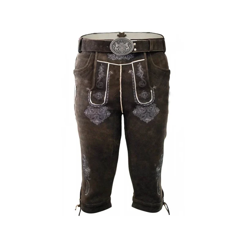 Klassische Wildleder Bundhose im alpenländischen Look