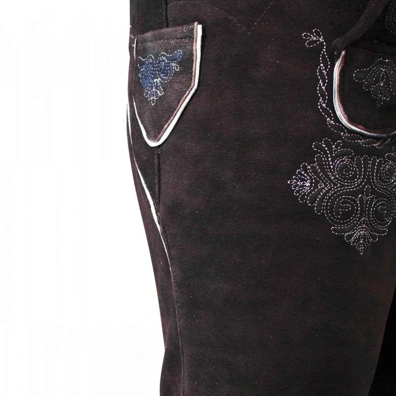 Klassische Wildleder Bundhose im alpenländischen Look