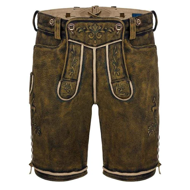 Kurzlederhose Herren inspiriert von bayerischer Kultur