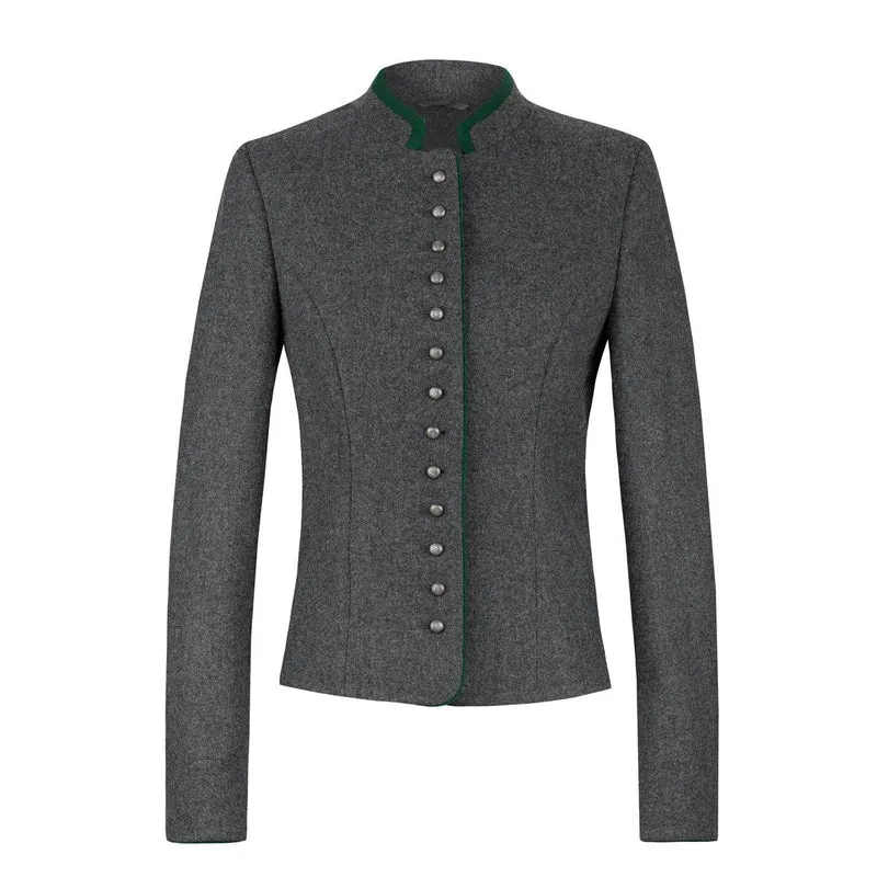 Bayerische Dirndljacke Damen Schwarz