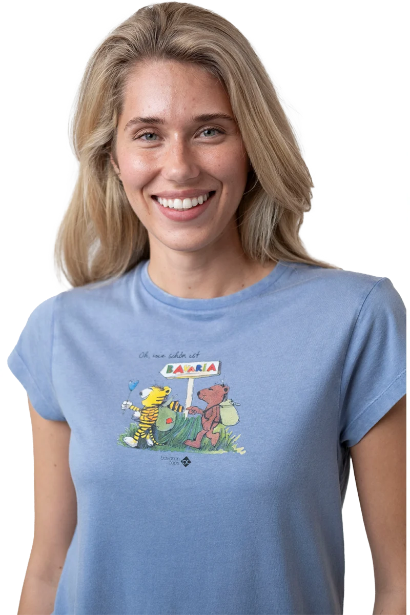 Damen T-Shirt 'Oh wie schön ist Bavaria'