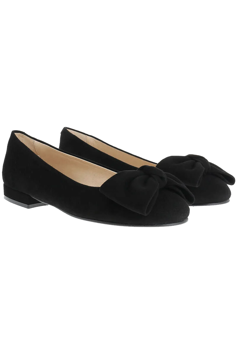 Trachten-Pumps mit Schleife