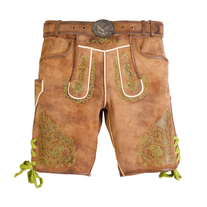 Lederhose Kurz Herren aus echtem Leder