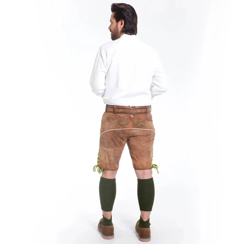 Lederhose Kurz Herren aus echtem Leder