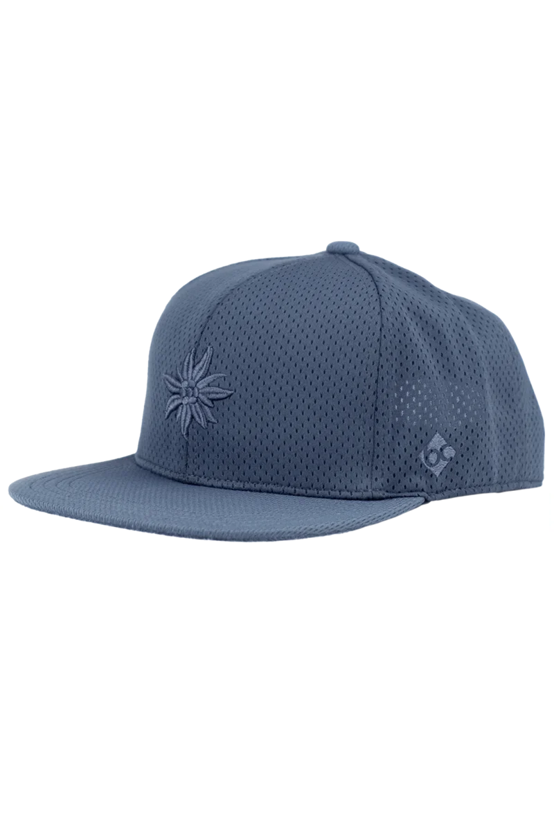 Snapback Cap Edelweiß-Motiv atmungsaktiv