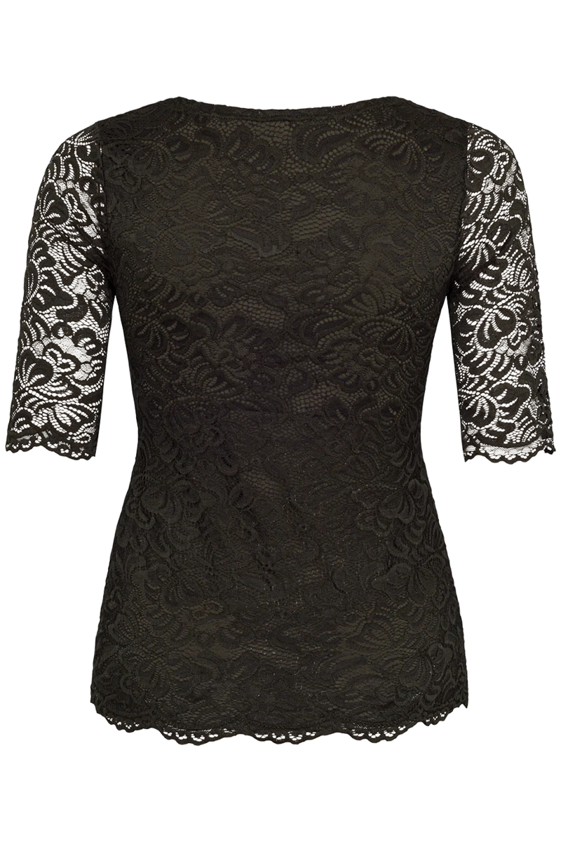 Damen Trachtenshirt aus Spitze