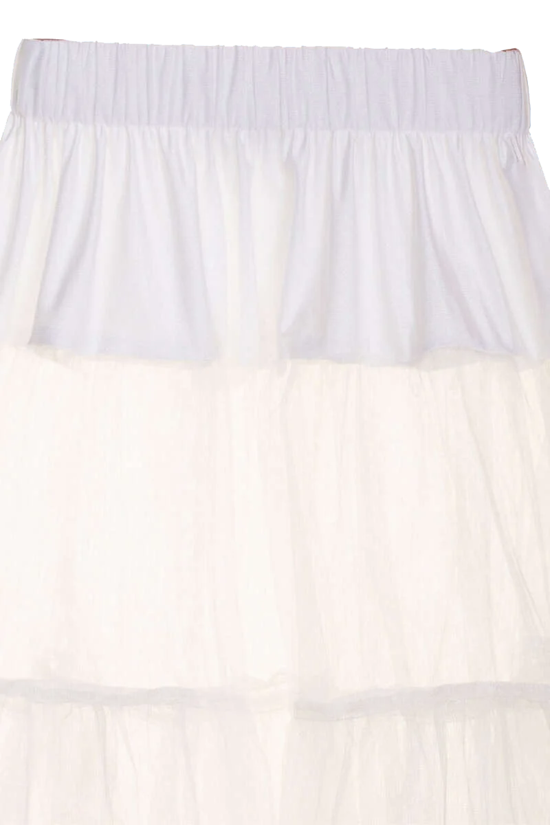 Damen Unterrock Petticoat 70 cm