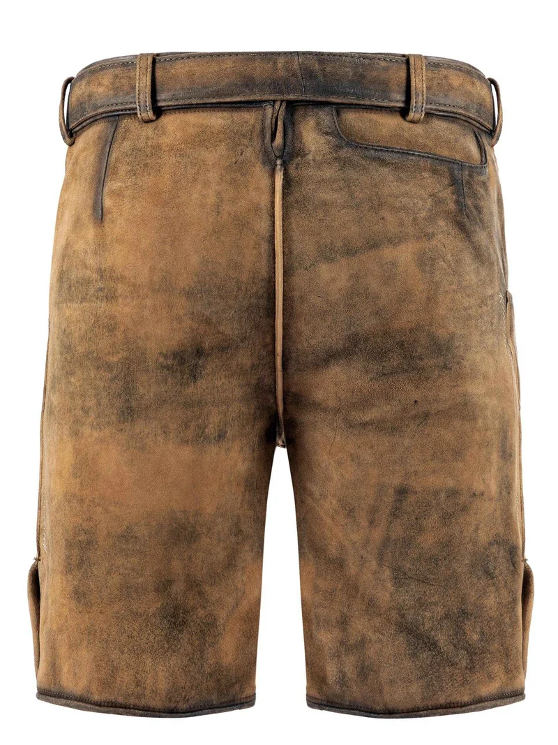Männerhose Tracht kurz mit detailreicher Verzierung