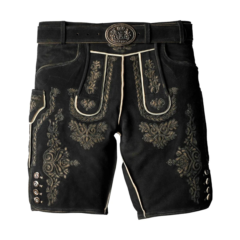 Zünftige Herren Lederhose aus Wildleder