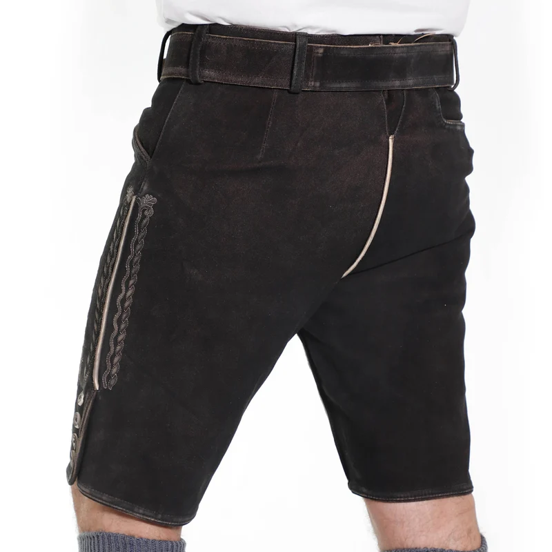 Zünftige Herren Lederhose aus Wildleder