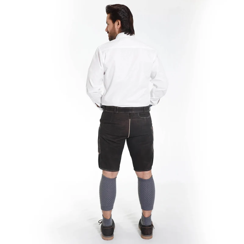 Zünftige Herren Lederhose aus Wildleder