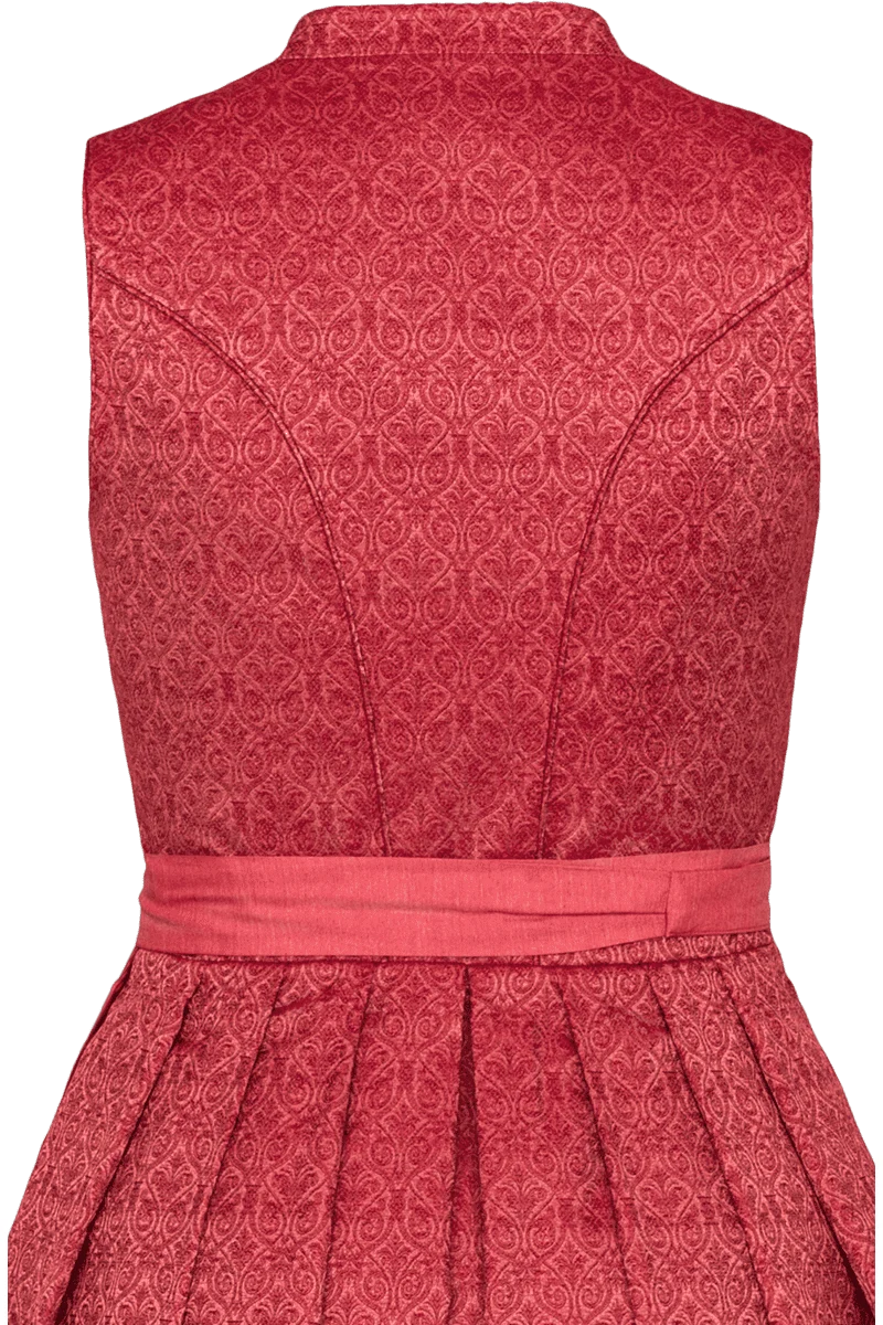 Dirndl mit hochgeschlossenem Ausschnitt lang