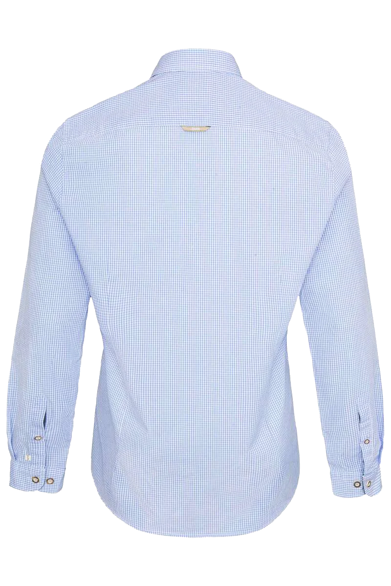 Trachtenhemd kariert Slim fit