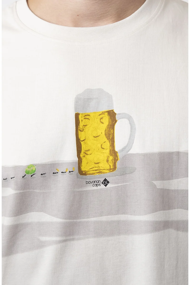 Herren Trachtenshirt Helles Bier