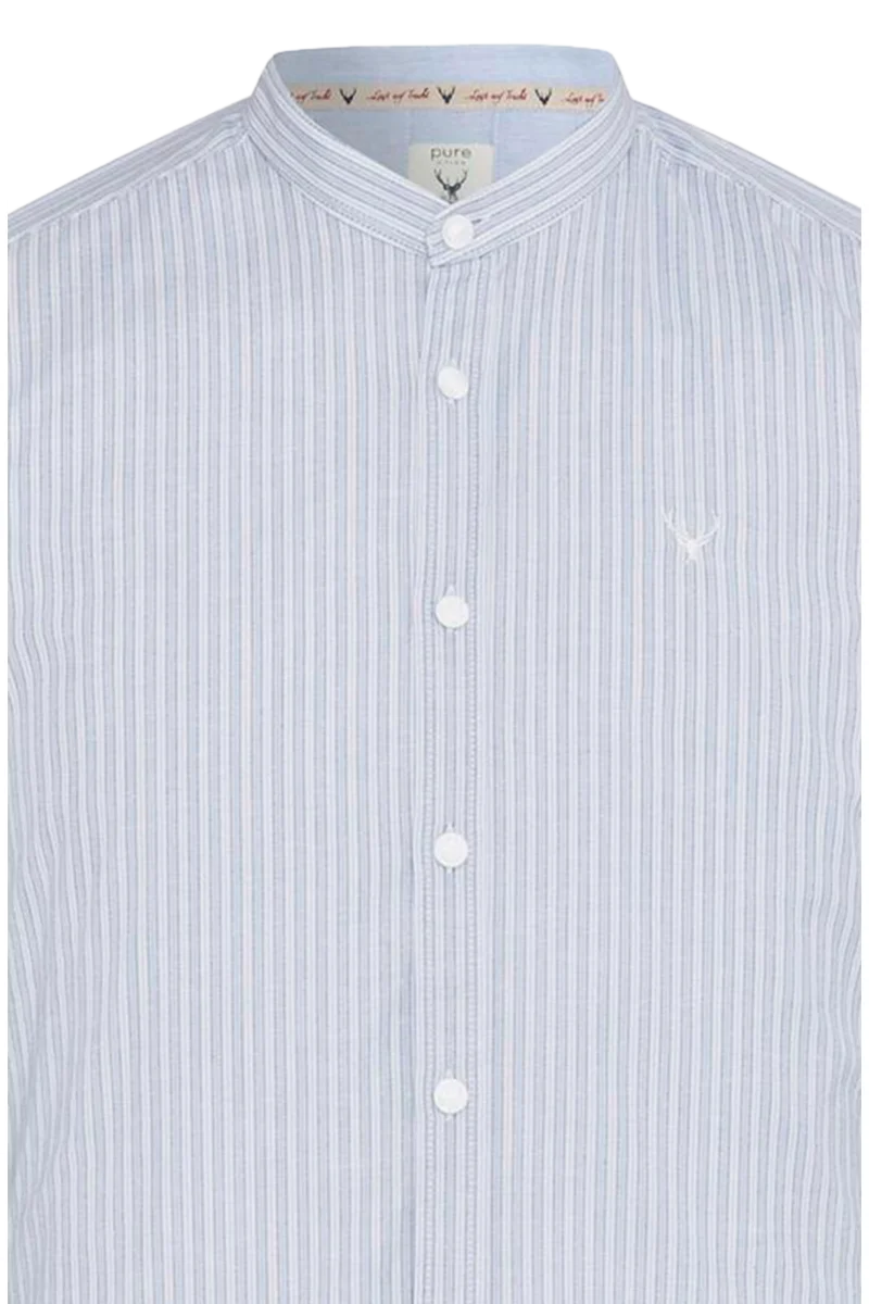 Herren Trachtenhemd Slim-Fit mit Streifen