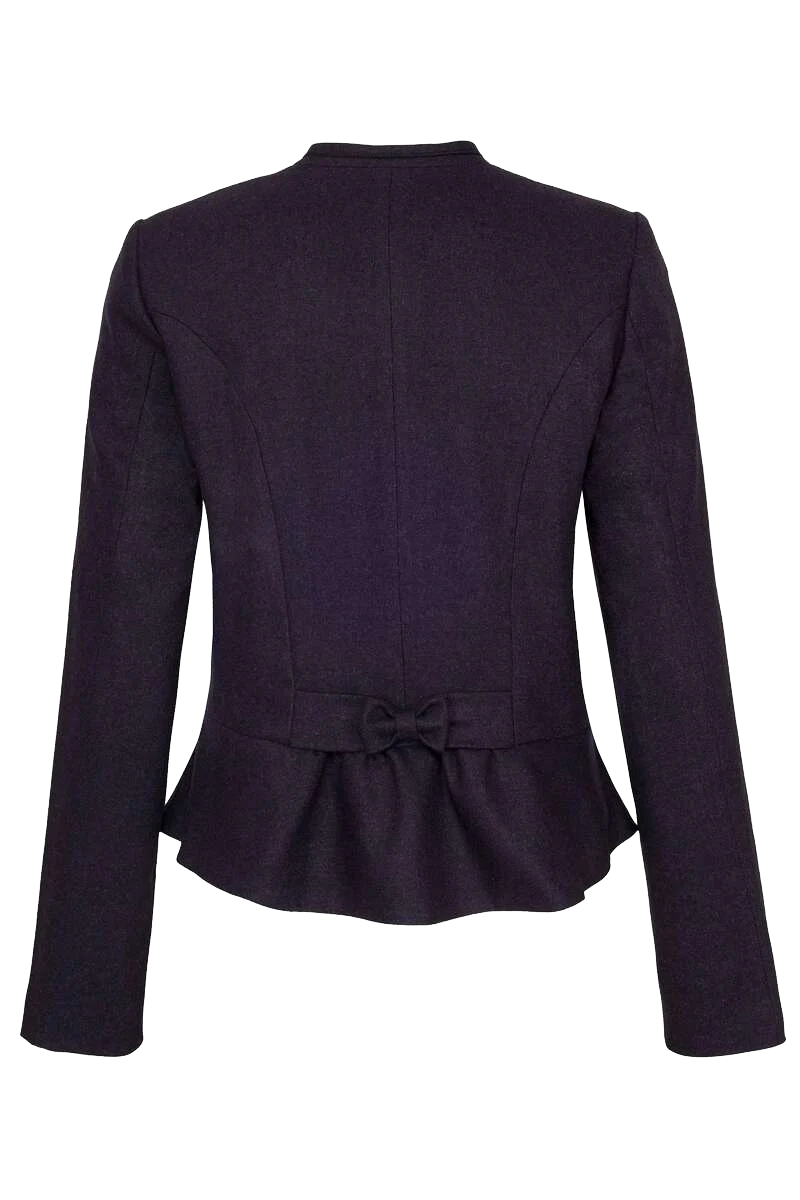 Trachtenlodenblazer mit Schleife am Rücken Stretch