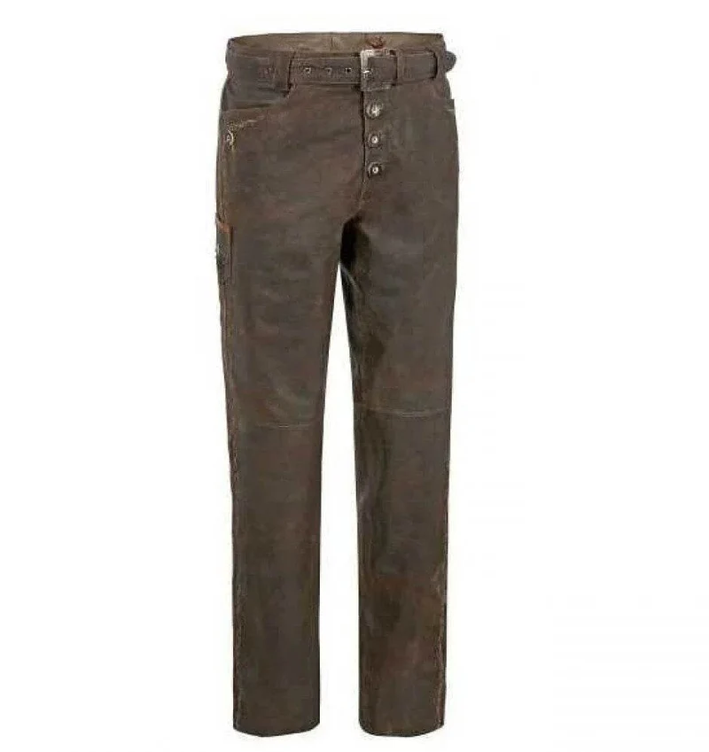 Lederhose Herren Trachtenhose aus echtem Leder