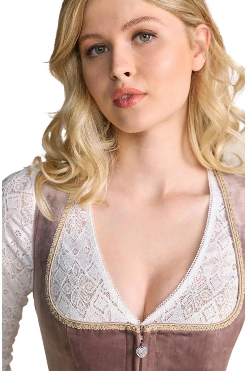 Mini-Dirndl Samt