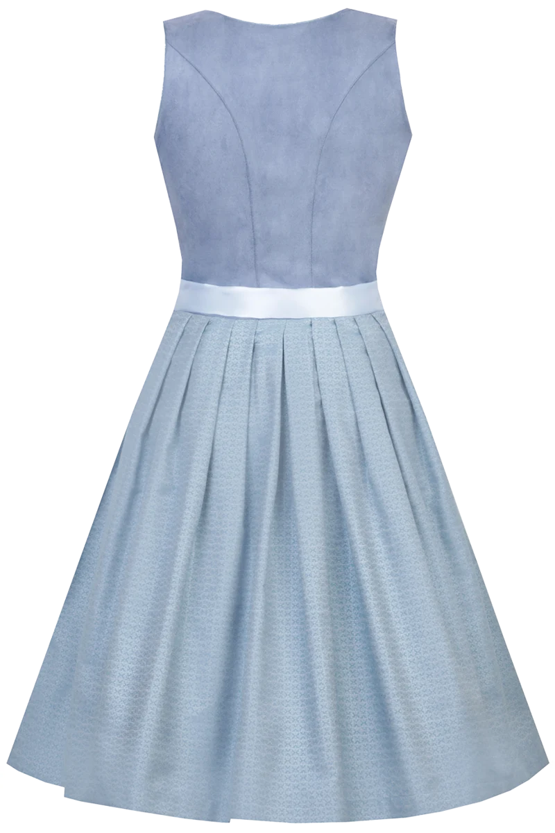 Mini-Dirndl mit Veloursoberteil